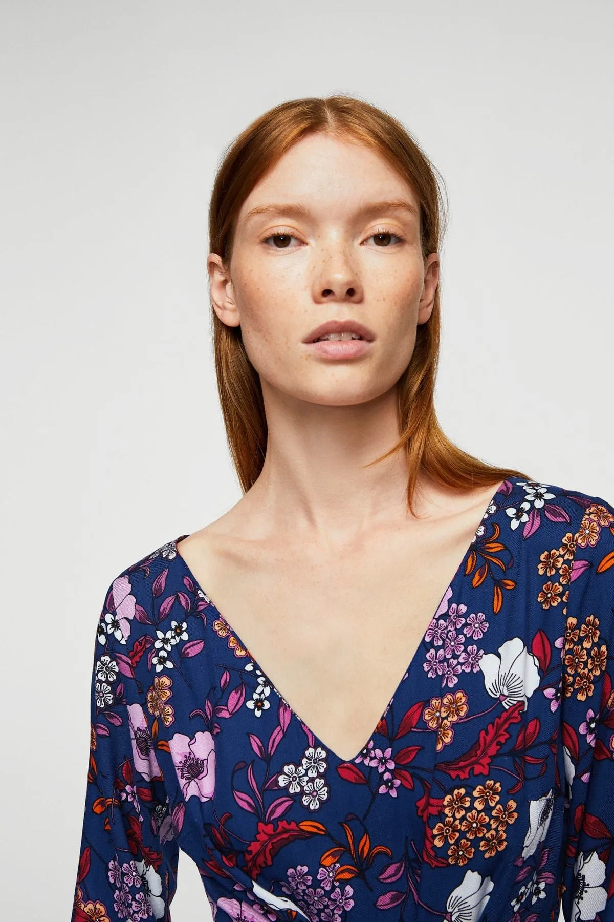 16164 Blue Floral Jumpsuit