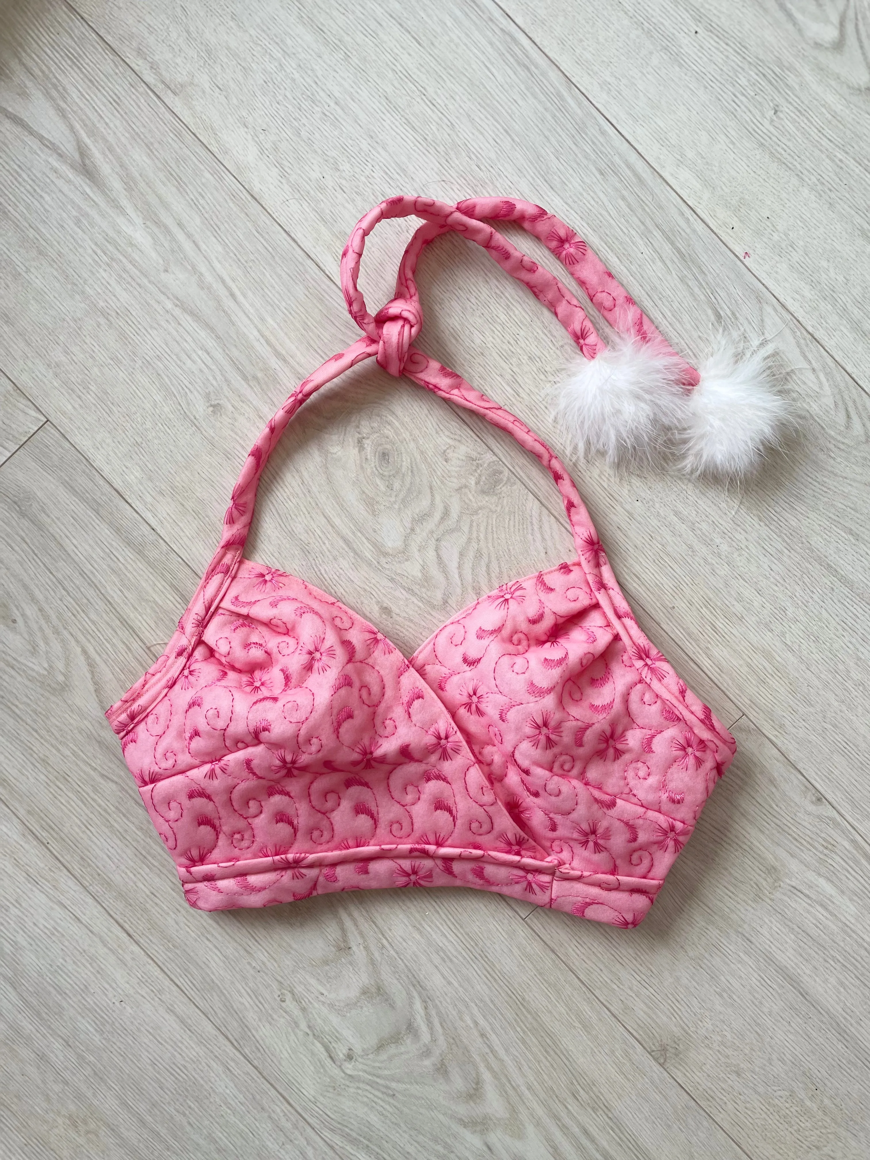 1960's Pink Festival Top