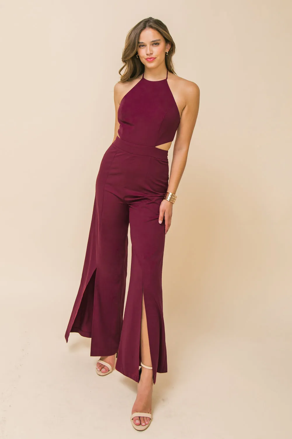 A DAY IN PARIS WOVEN JUMPSUIT