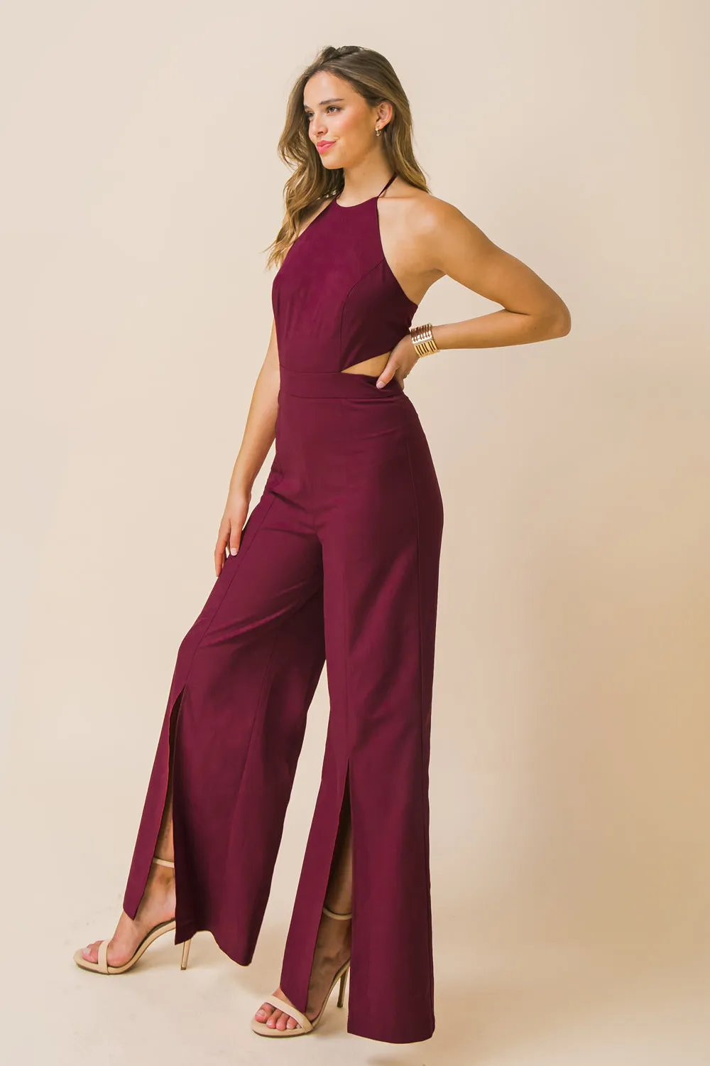 A DAY IN PARIS WOVEN JUMPSUIT