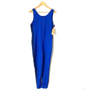 Adidas Blue/Black Side Stripe Bodysuit NWT- Size XL