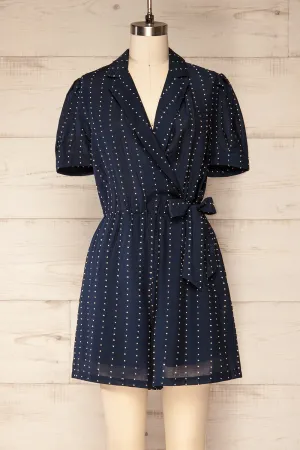 Albuquerque | Wrap-Style Chiffon Romper