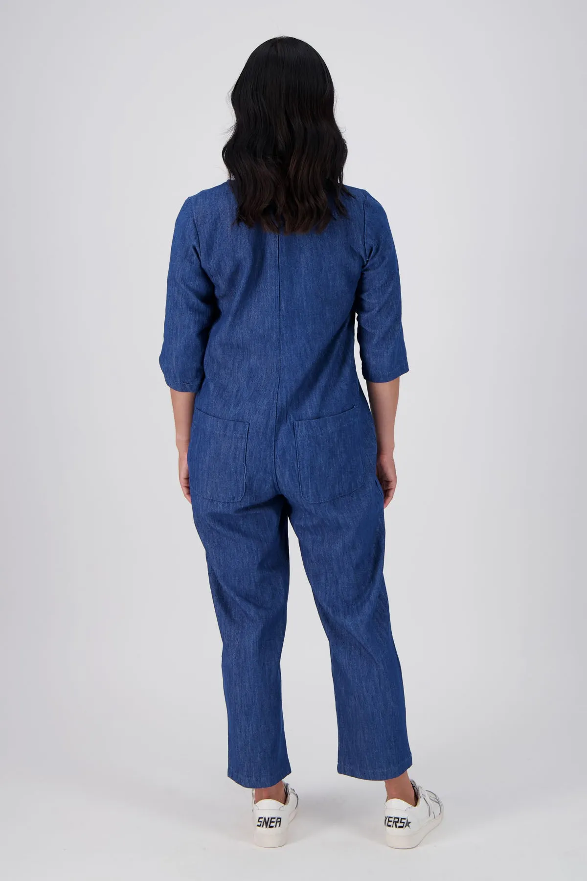 Artisan Jumpsuit Mid Wash in Denim