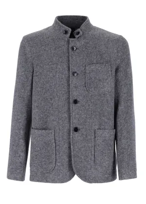 Band Collar Blazer