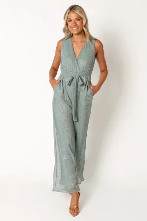 Betty Jumpsuit - Teal