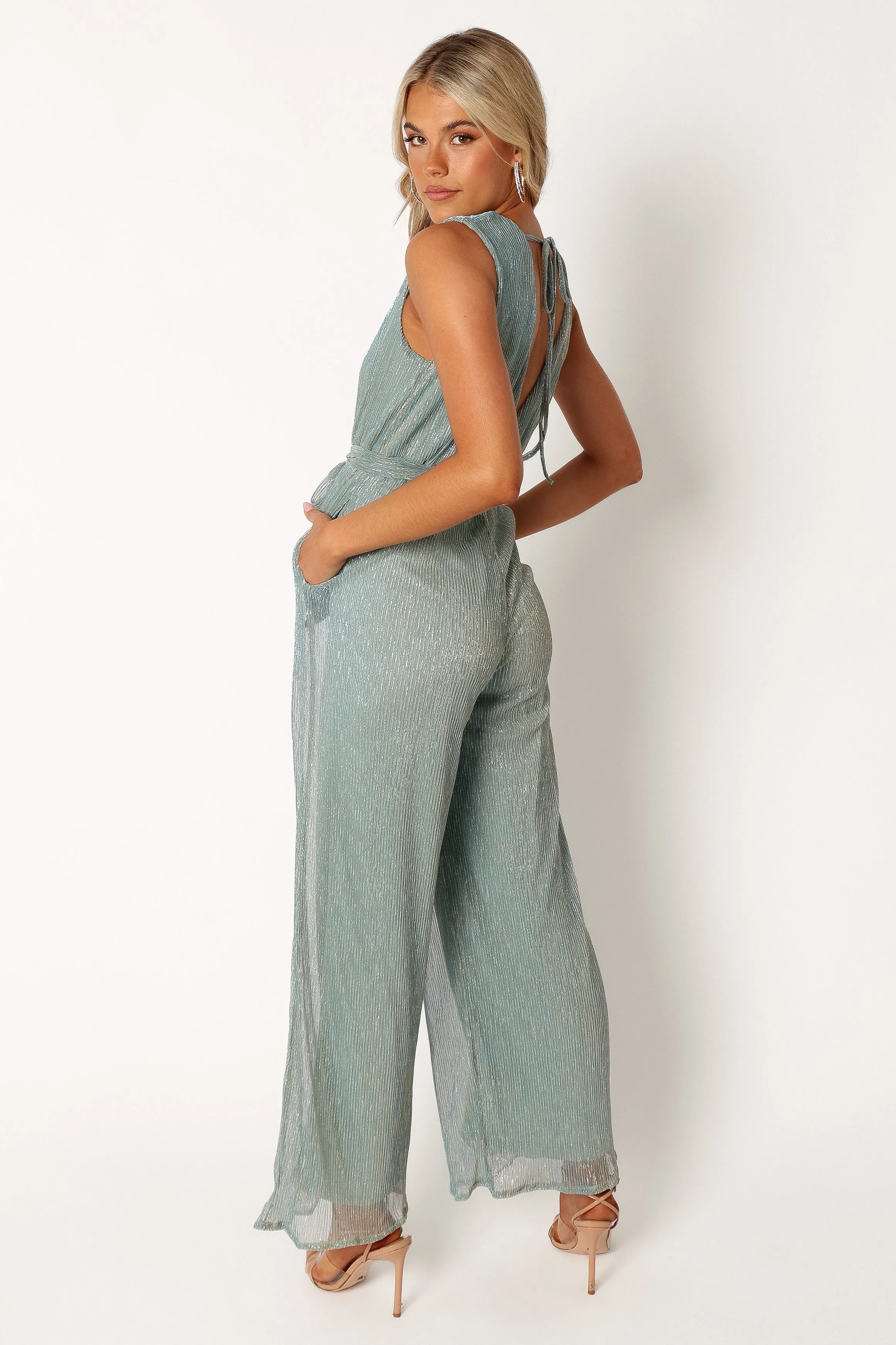 Betty Jumpsuit - Teal