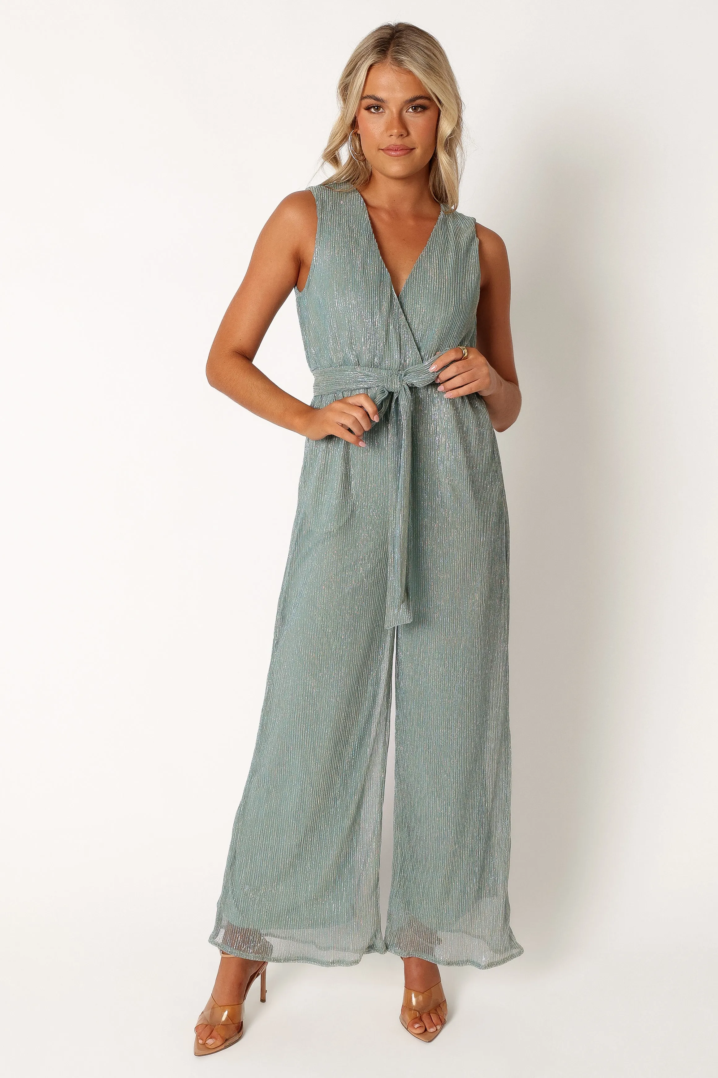Betty Jumpsuit - Teal