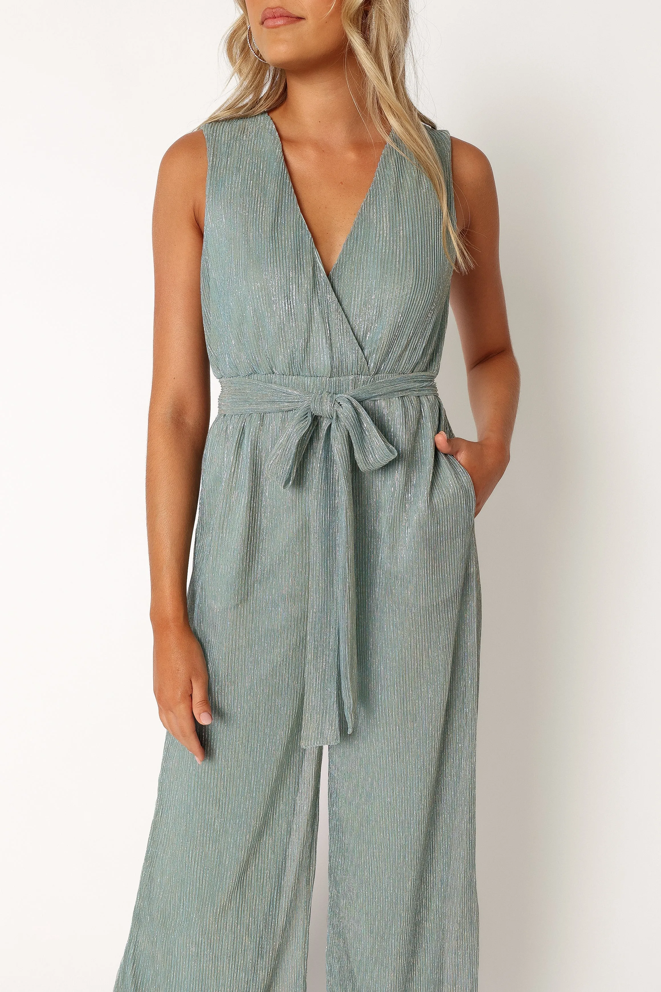 Betty Jumpsuit - Teal