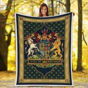 Blanket Stuart Coat of Arms