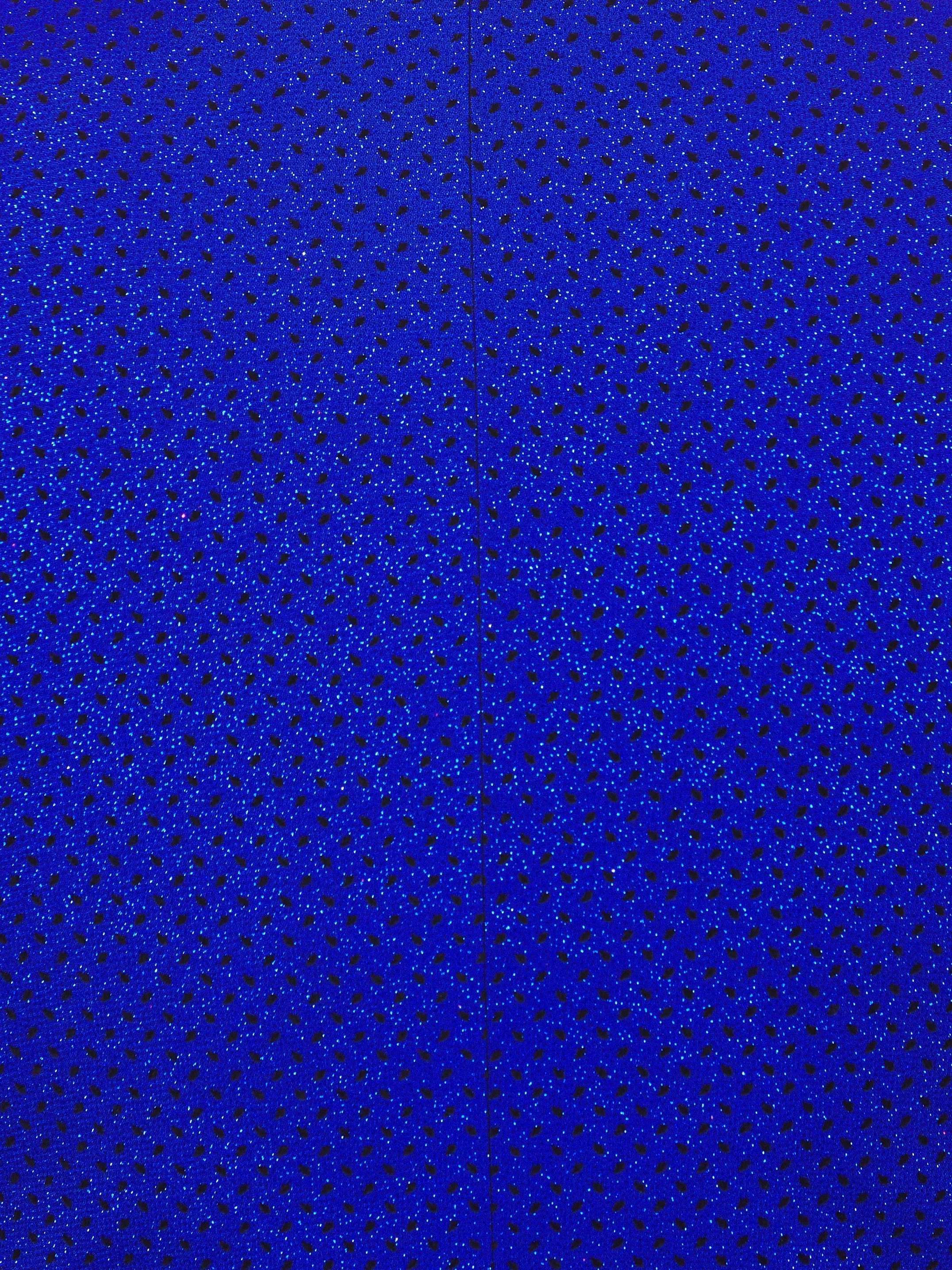 Blazer Tesla Flock dot Blue