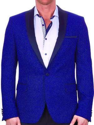 Blazer Tesla Flock dot Blue