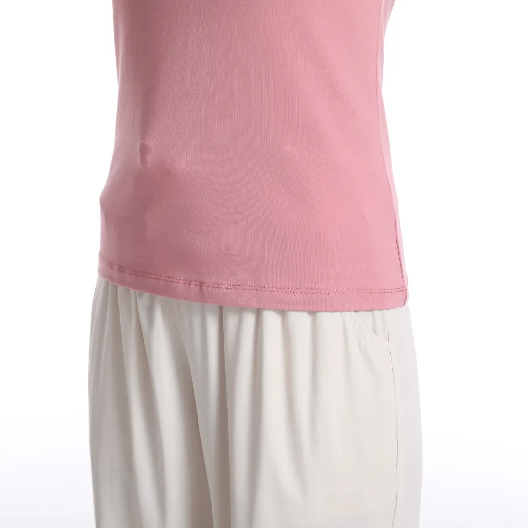 Breflex Classic-Fit Cotton V-Neck Tee Women