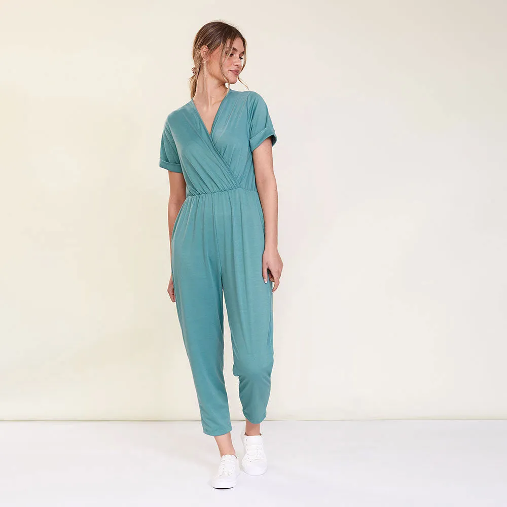 Callie Jumpsuit (Mint)