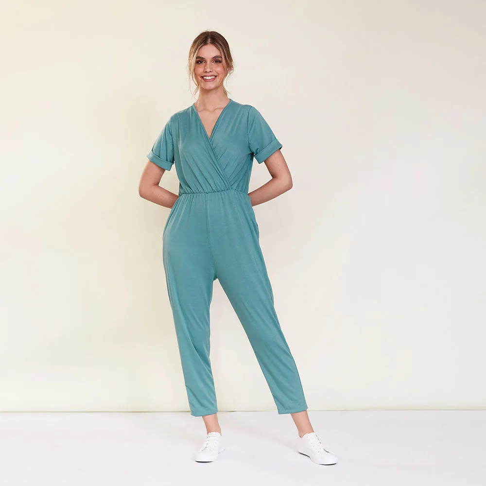 Callie Jumpsuit (Mint)