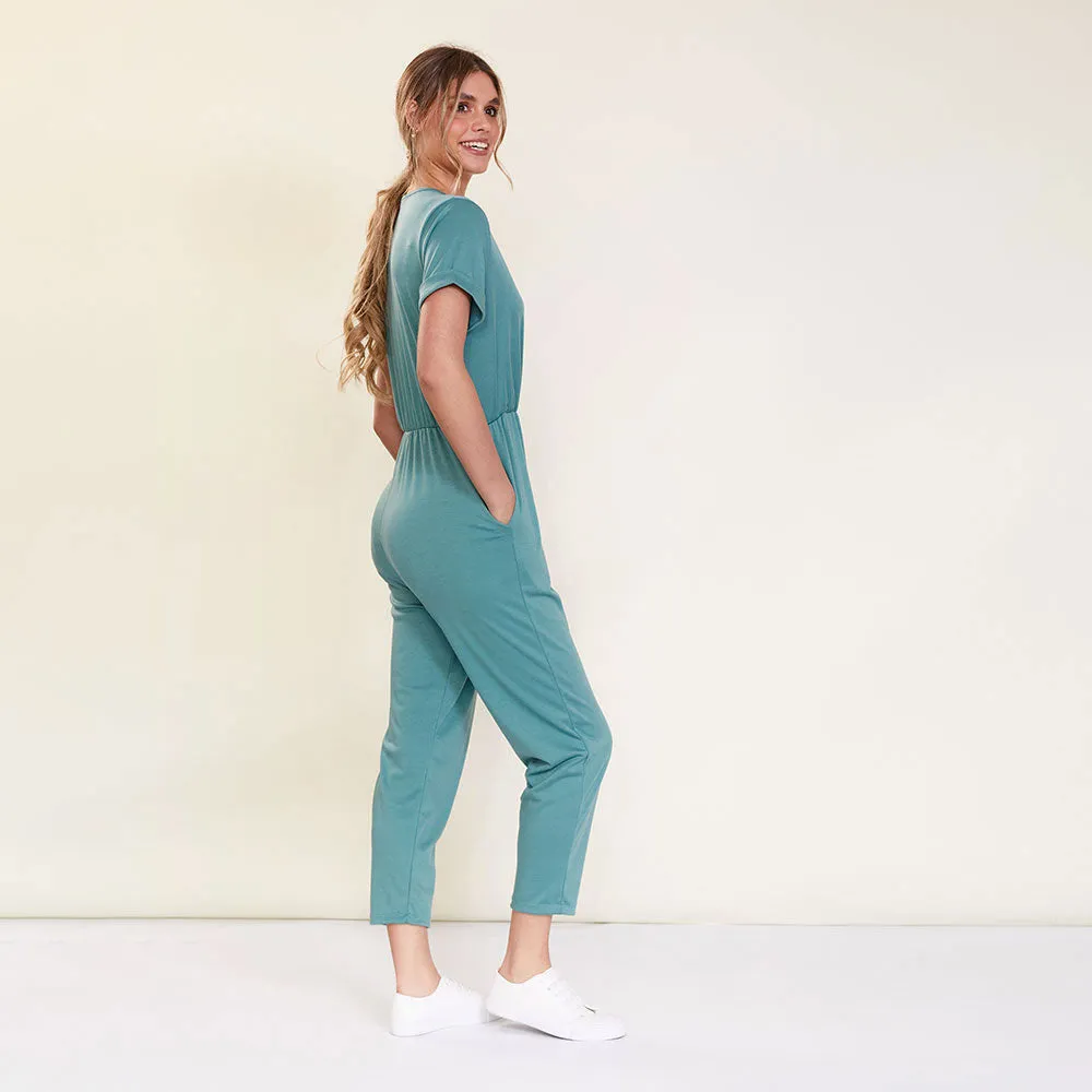 Callie Jumpsuit (Mint)