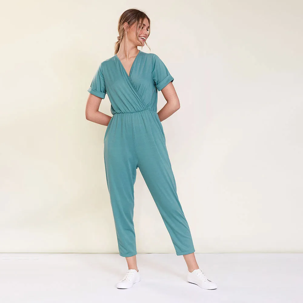 Callie Jumpsuit (Mint)