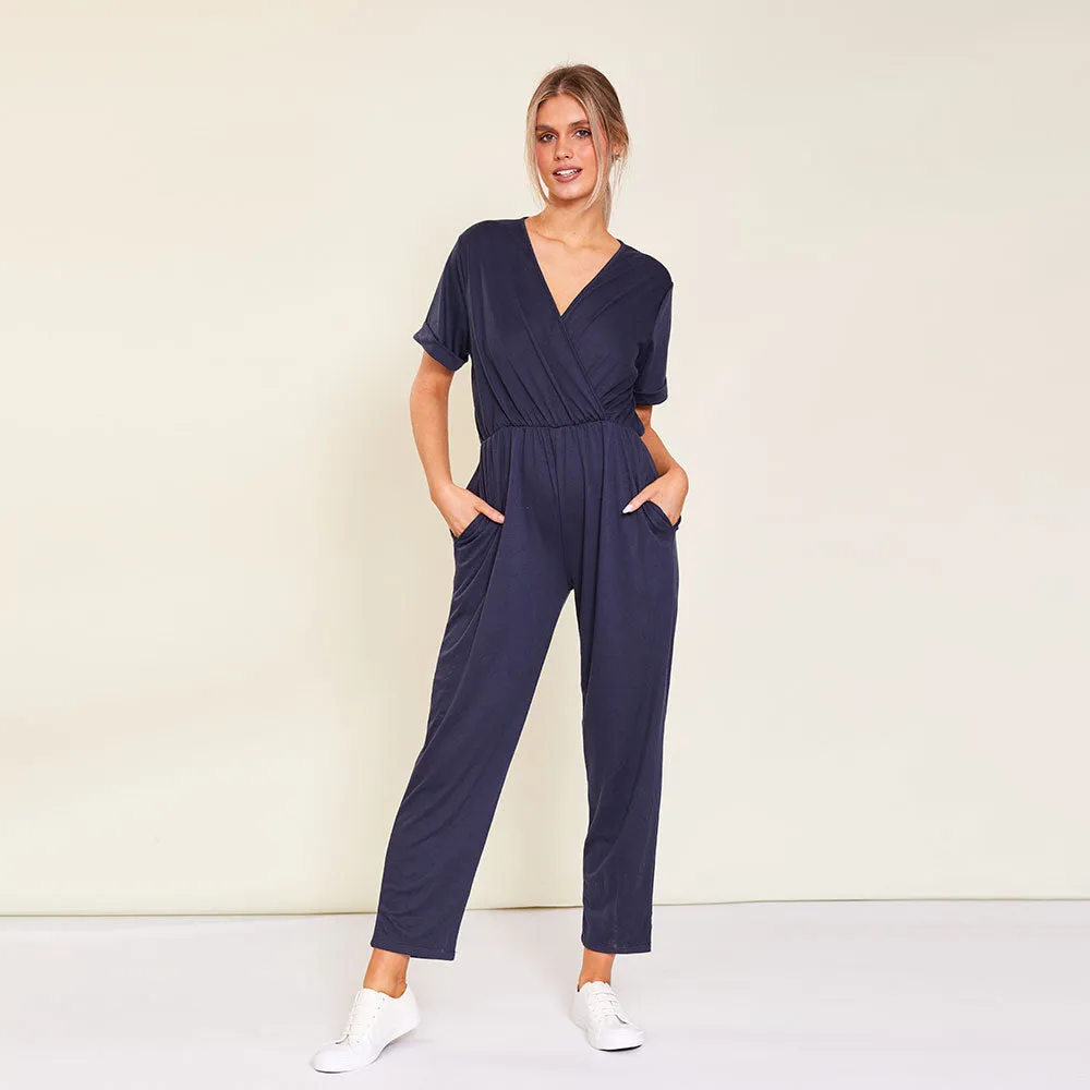Callie Jumpsuit (Navy)