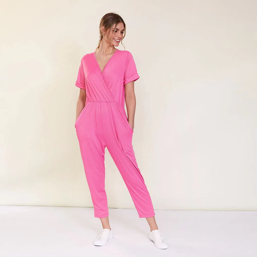 Callie Jumpsuit (Pink)