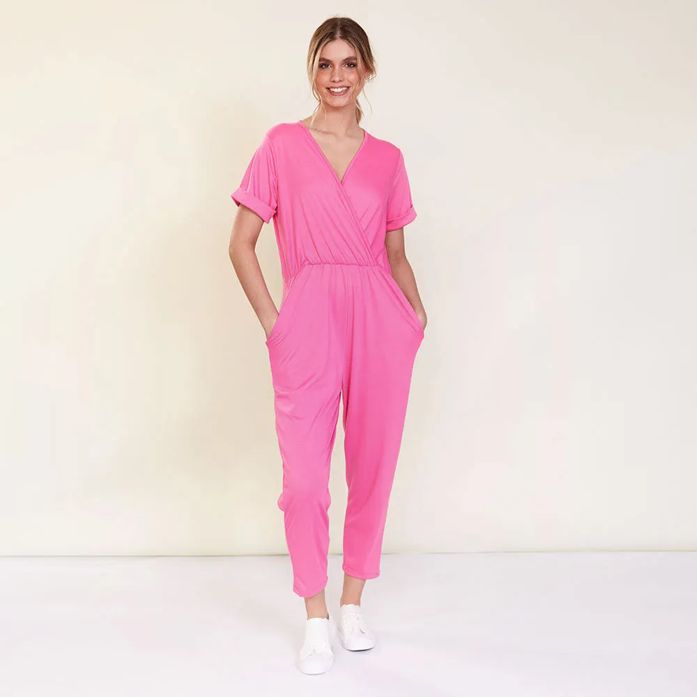 Callie Jumpsuit (Pink)