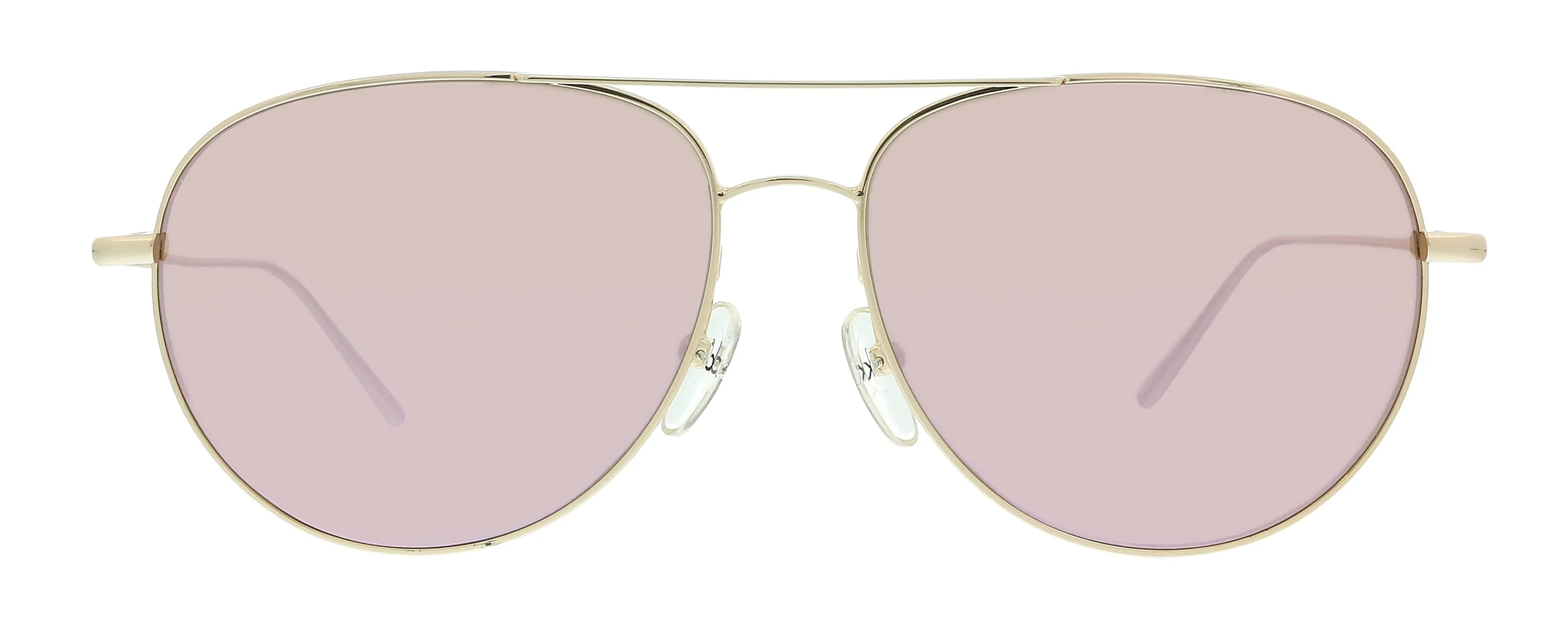 Calvin Klein CK2155S 717 Rose Gold Modified Rectangle Sunglasses