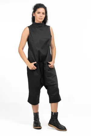 Casual Drop Crotch Jumpsuit Women's