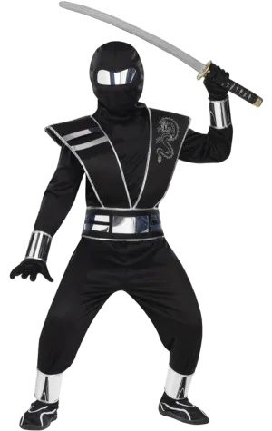 Child Mirror Ninja Costume