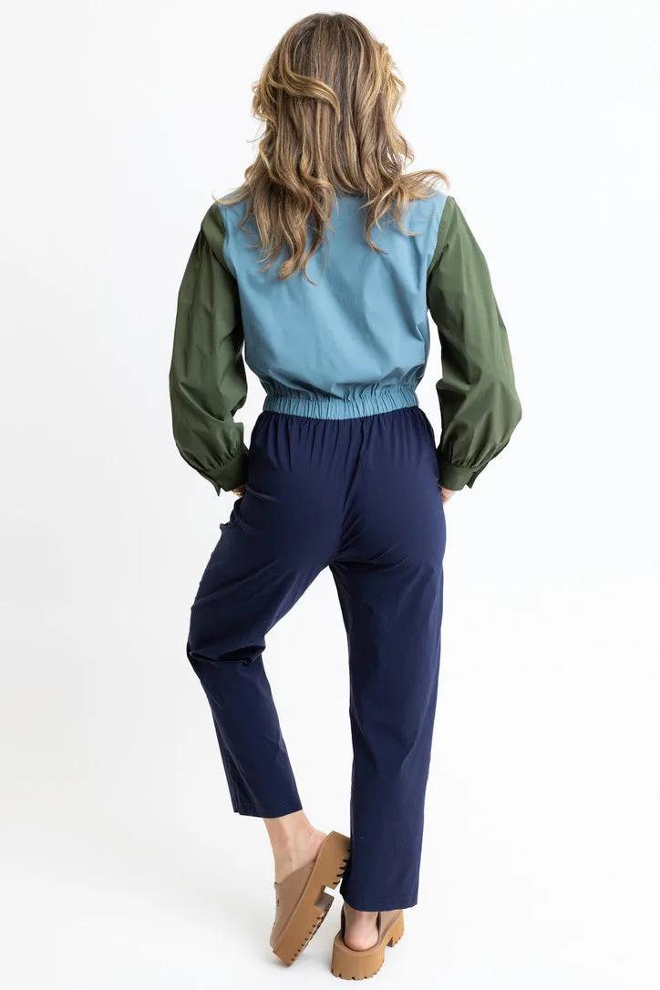 Color Block Performance Jumpsuit