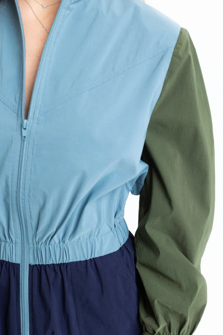 Color Block Performance Jumpsuit
