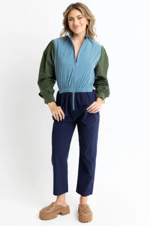 Color Block Performance Jumpsuit