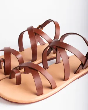 Criss Cross Strap Sandals