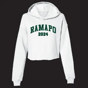 CROPPED LIGHTWEIGHT HOODIE / WHITE