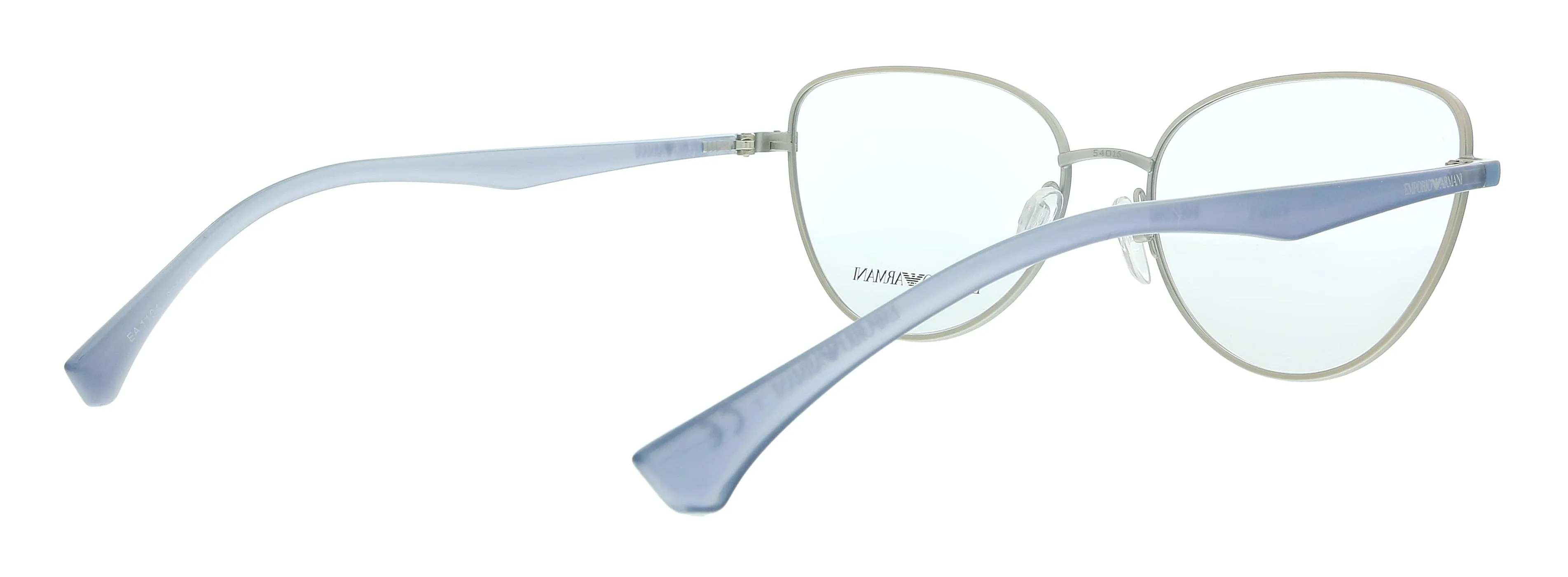 Emporio Armani 0EA1104 3319 Matte Light Blue & Silver Butterfly Eyeglasses