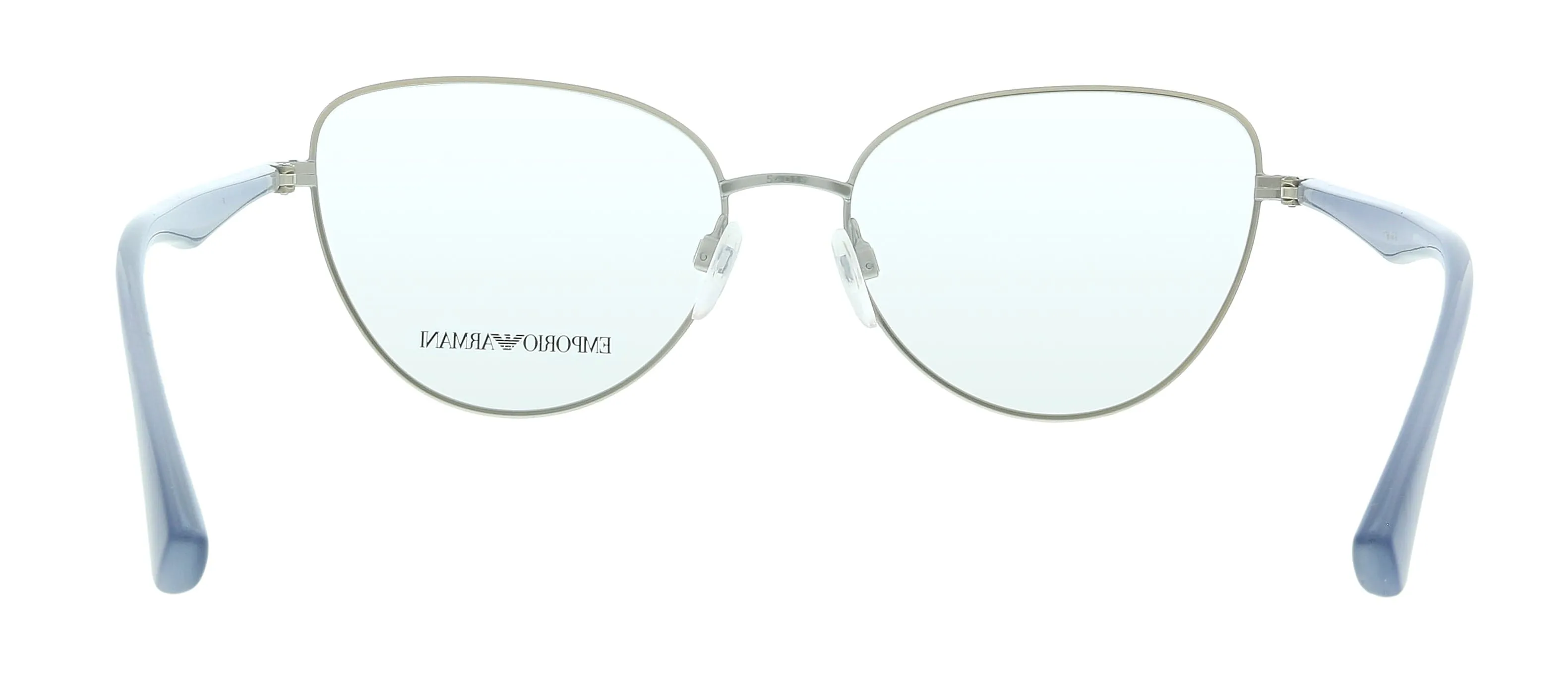 Emporio Armani 0EA1104 3319 Matte Light Blue & Silver Butterfly Eyeglasses