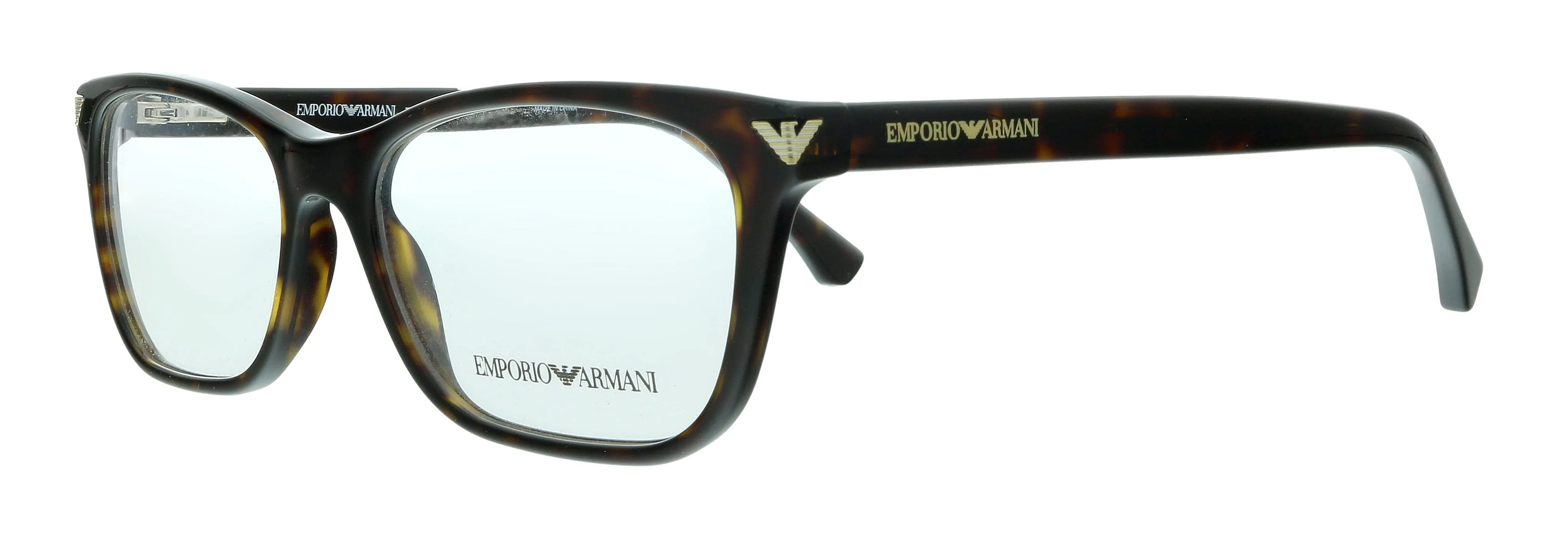 Emporio Armani 0EA3073 5026 Havana Rectangle Eyeglasses