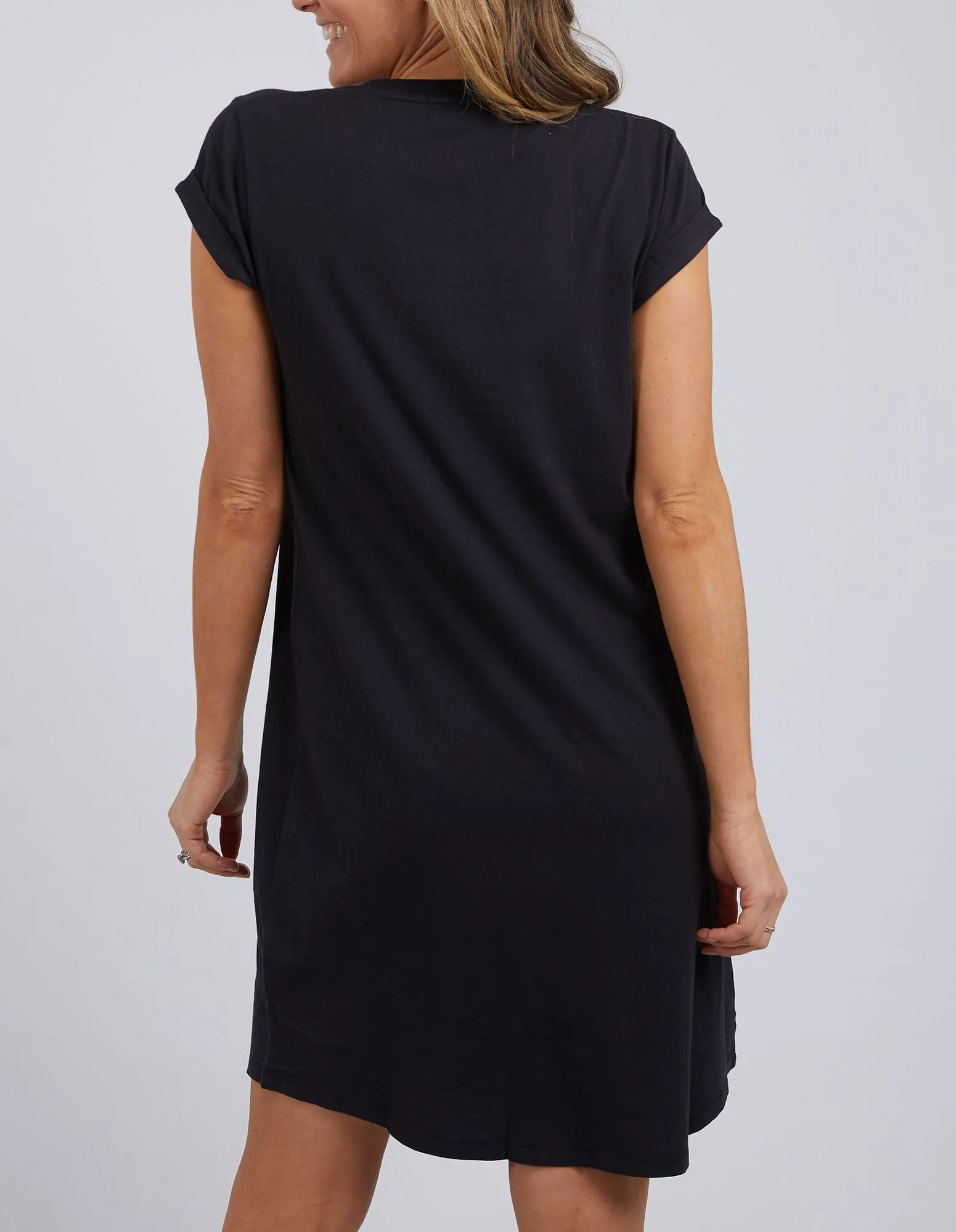 Foxwood Manly Vee Dress - Black