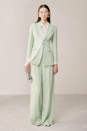 Graven Structured Flap Pocket Linen Cotton Blazer