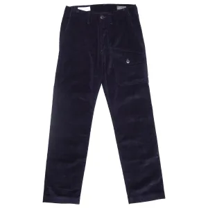 Harper Trousers in Navy Needlecord Corduroy
