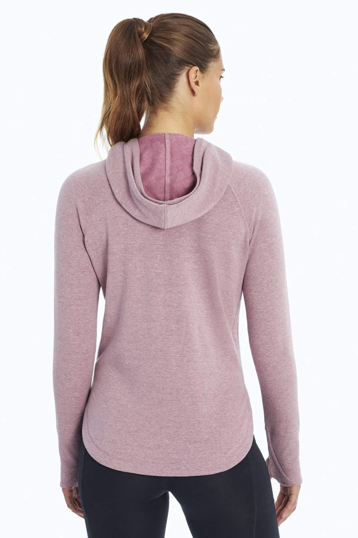 Hattie Hoodie (Heather Dusky Orchid)