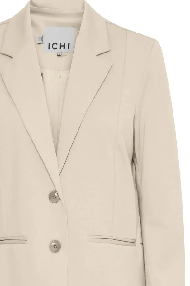 ICHI - IHKATE SUS OVERSIZE BLAZER - 20118123