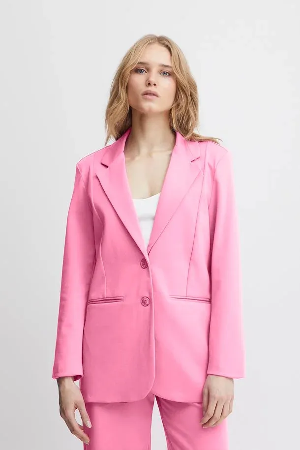 ICHI - IHKATE SUS OVERSIZE BLAZER - 20118123