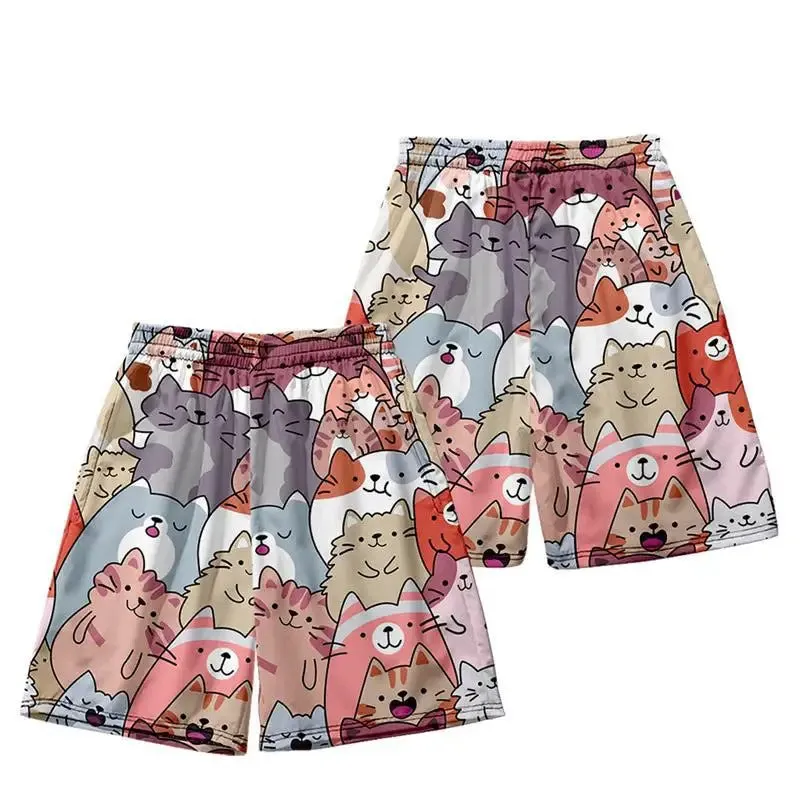 Japanese Cat Print Kimono Cardigan