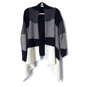 JUSTFAB Color Block Cardigan- Size XS