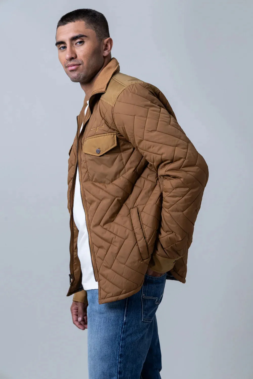 Kimes Ranch Men's Skink Jacket in Brown