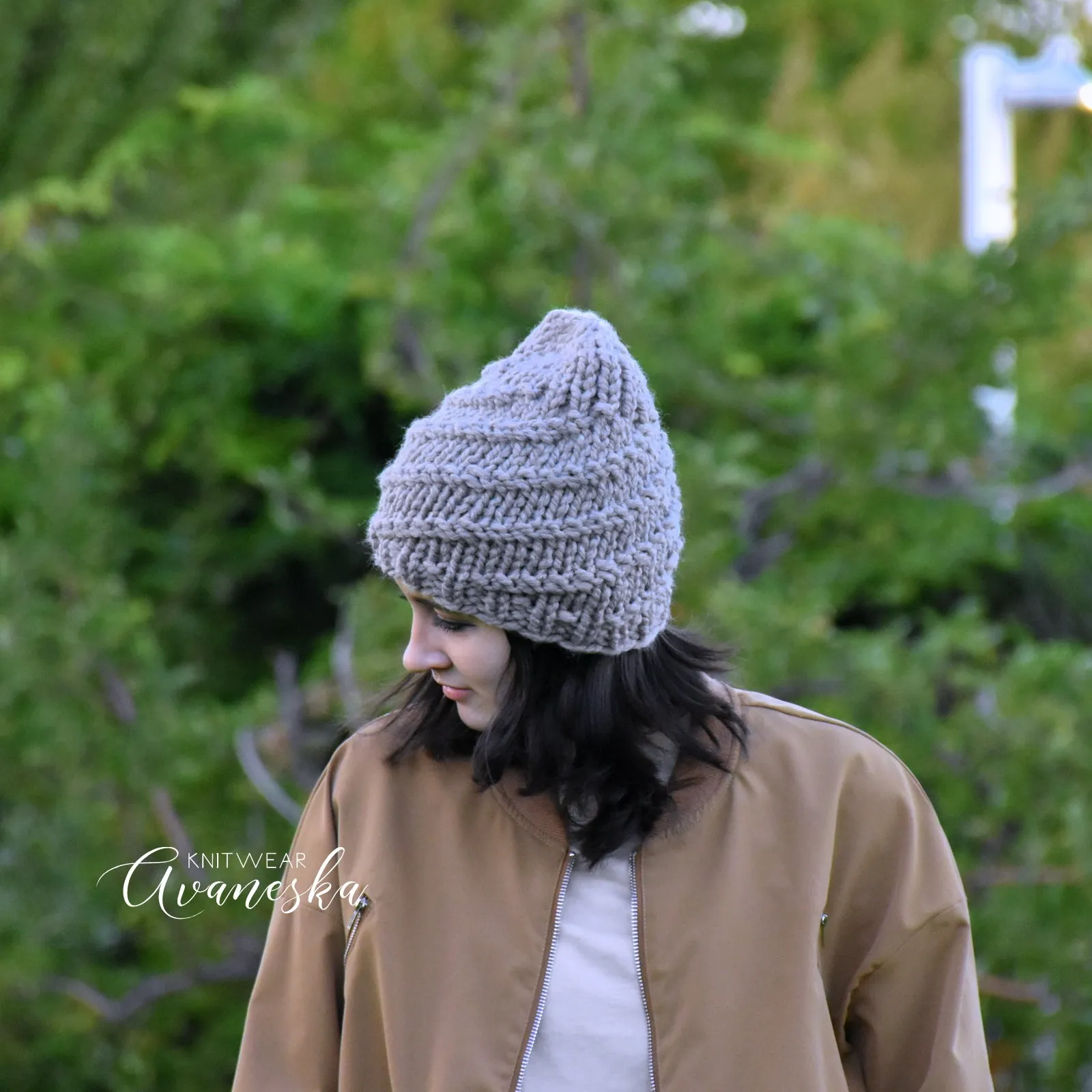 Knit Chunky Beanie | THE ODETTE