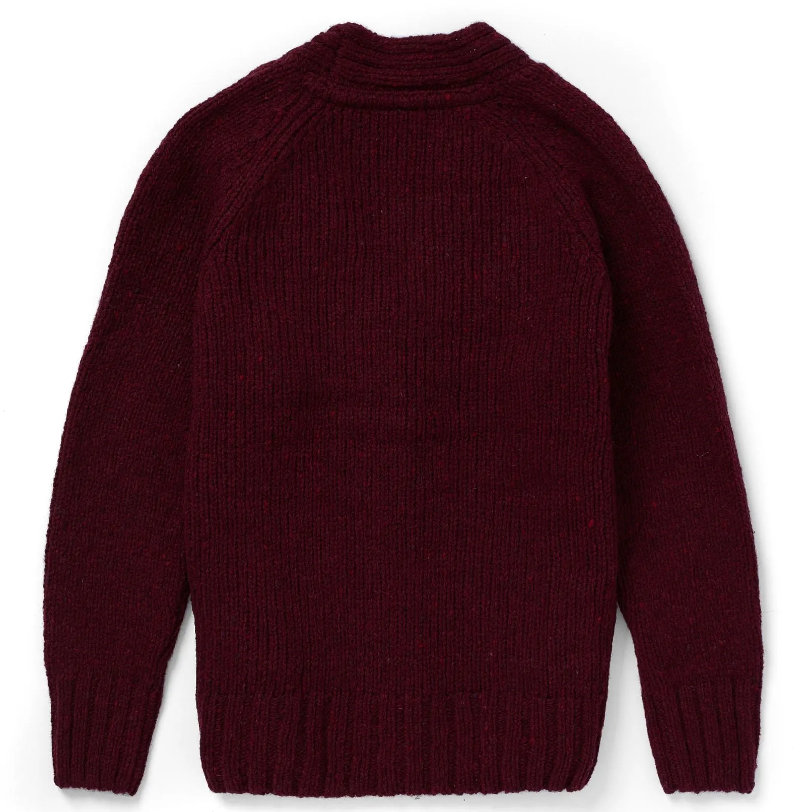 Ladies' Donegal Cardigan with Side Pockets | Berry