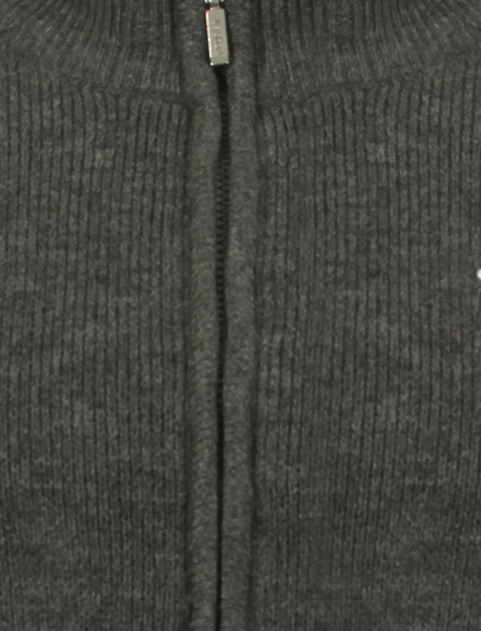 Le Shark Pantani charcoal zip up cardigan