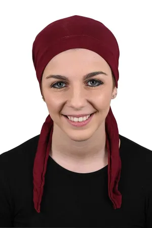 Lightweight Pretied Chemo Cap