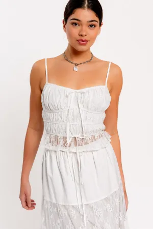 Loretta Lace Top