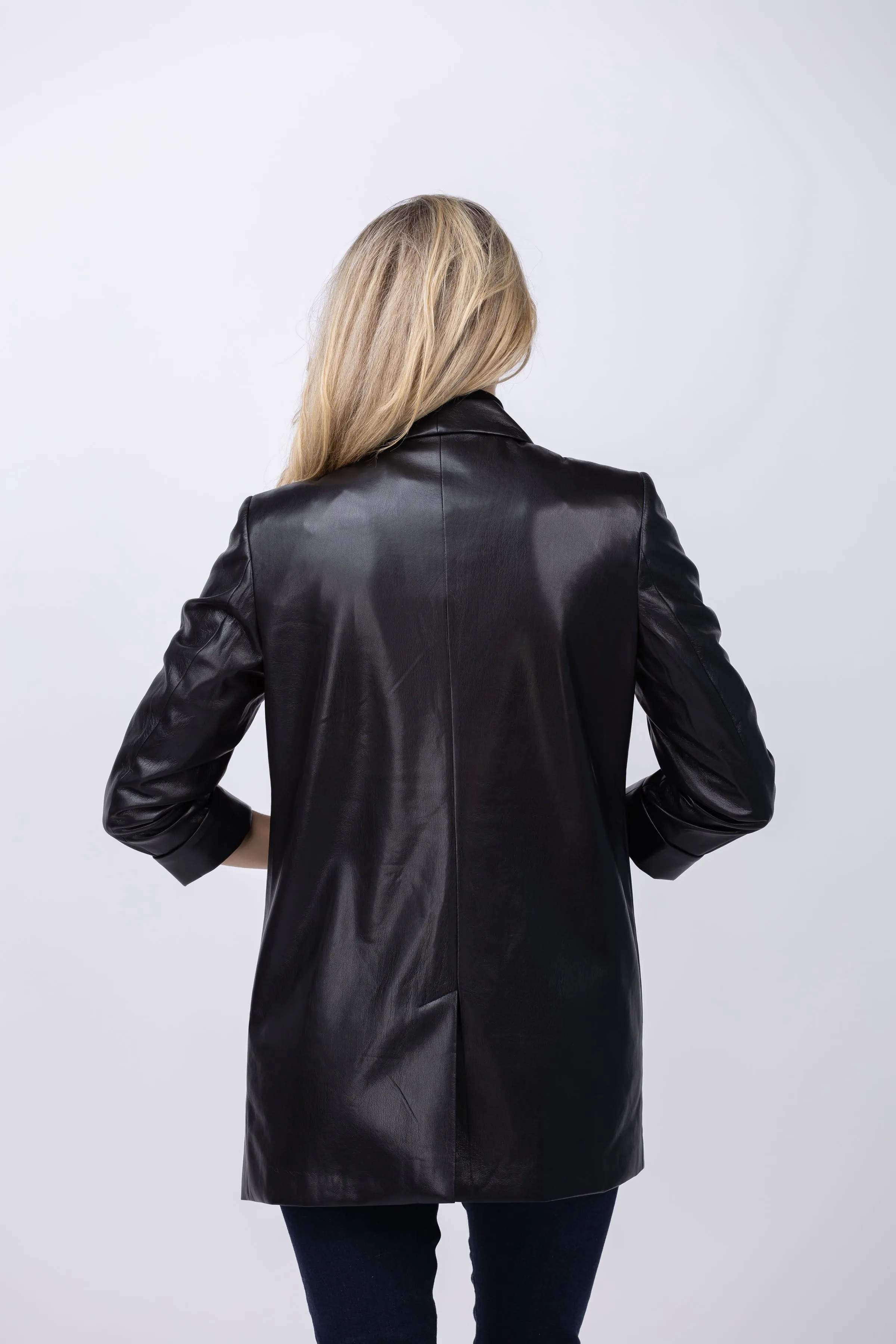 Love Token Monica Blazer in Black