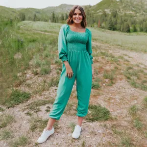 Luna Jumpsuit (Green)
